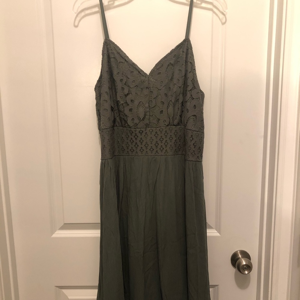 NWT Maurices jade green color dress